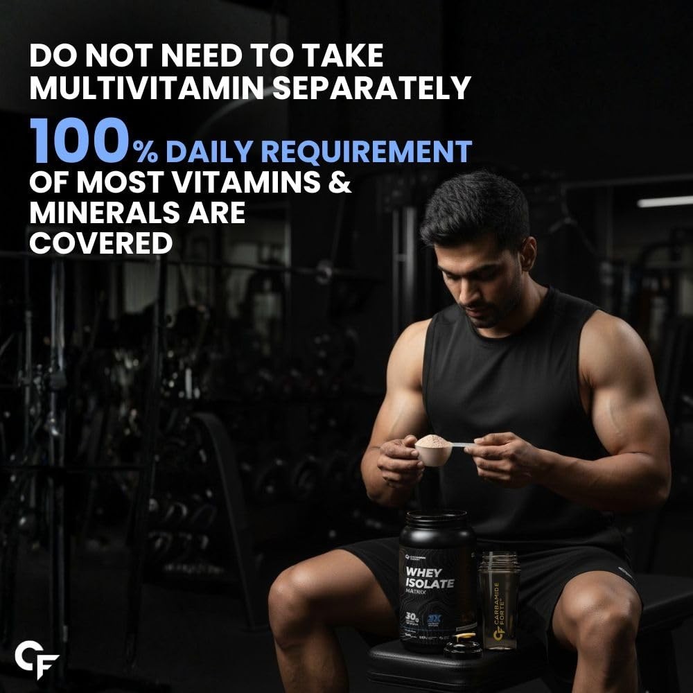 Whey Isolate Protein Powder | 30g Protein | Belgian Chocolate Flavour -1kg