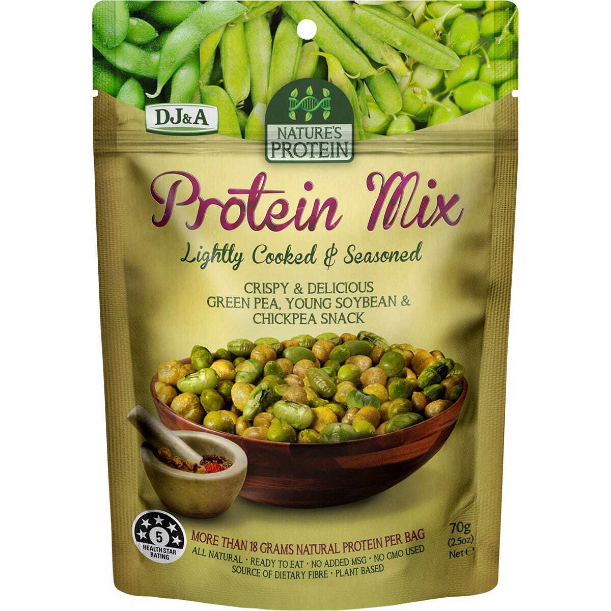 DJ&A Nature’s Protein Mix 70g (Pack of 12)