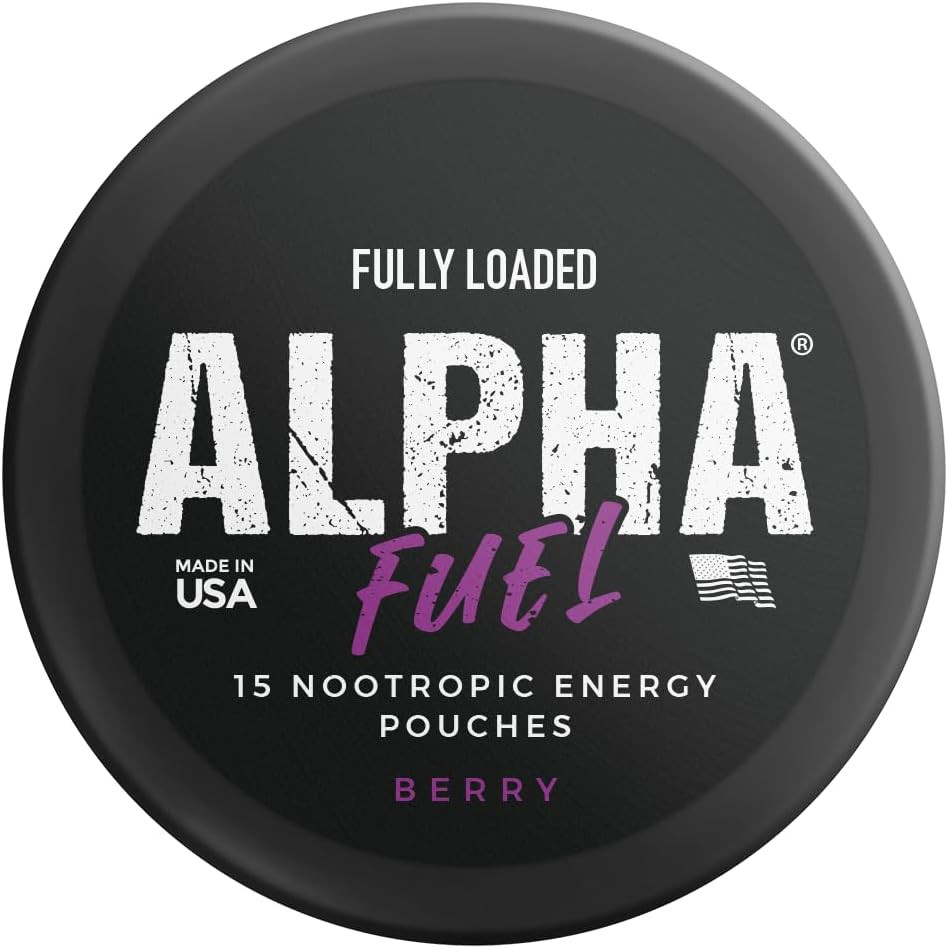 Fully Loaded Alpha Fuel Nootropic Pouches (Berry Fuel) – Nootropic Energy Pouche