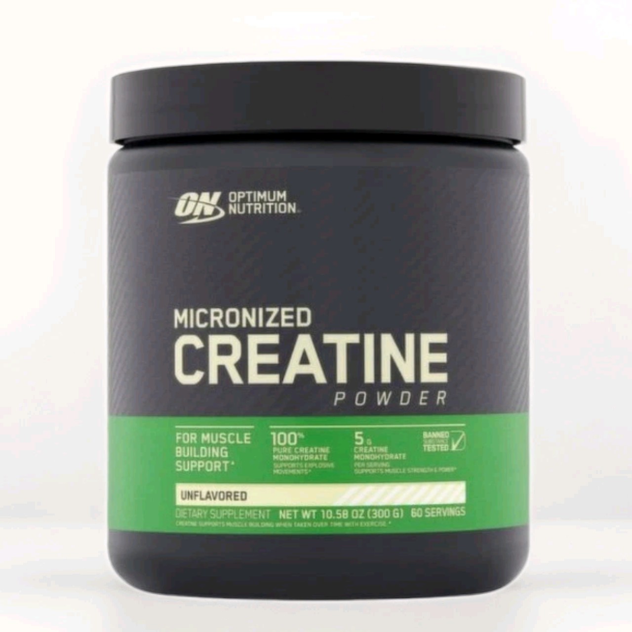 Optimum Nutrition, Micronized Creatine Powder Unflavored, 10.6 oz 300 gr