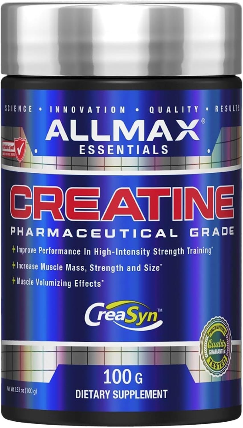 Creatine Monohydrate Powder (100g) – Clean, Unflavored Supplement for Workouts