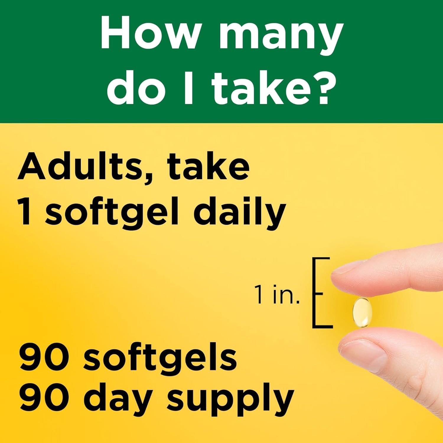 Nature Made Vitamin D3 2000 IU 50 mcg, 90 Softgel