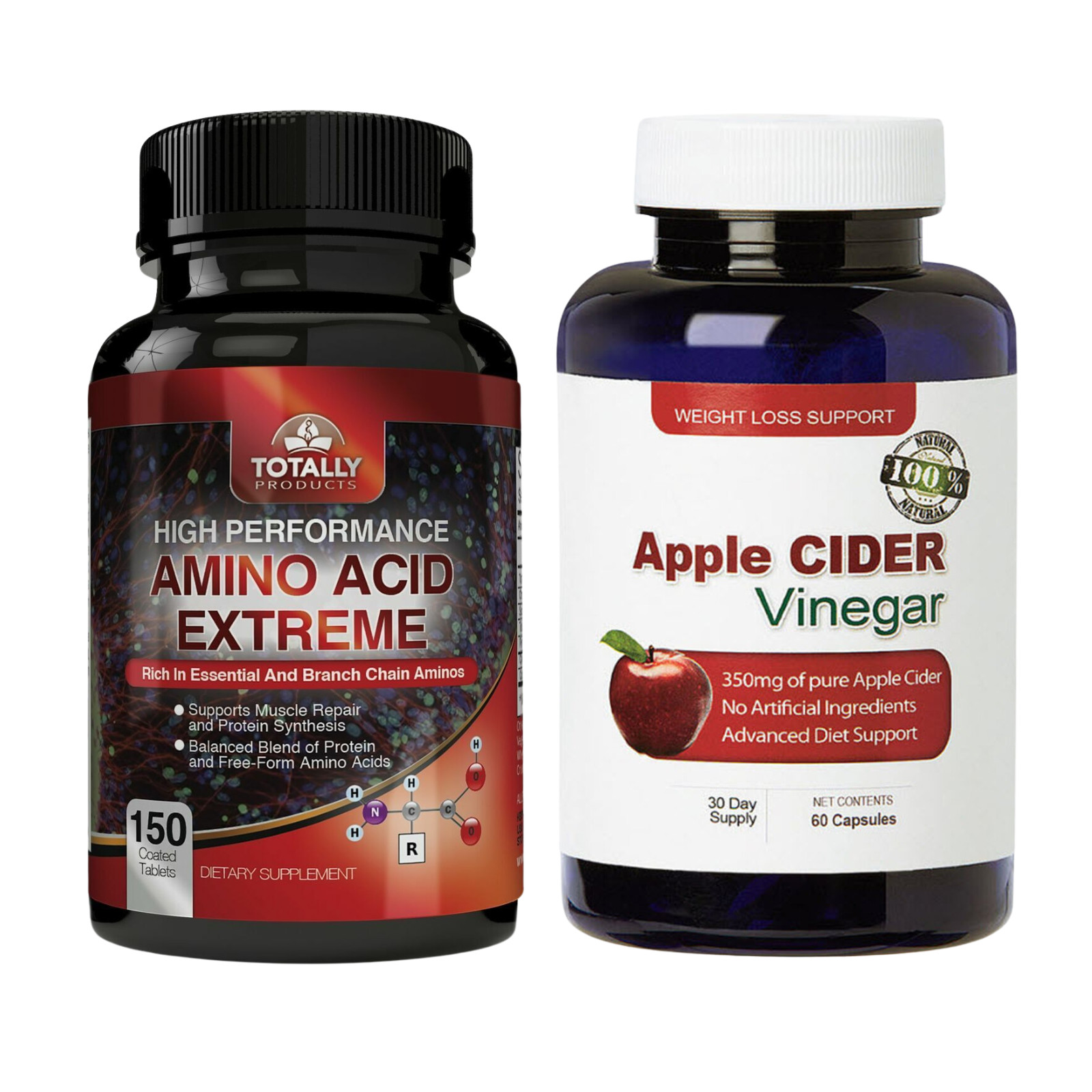 Amino Acid BCAA Muscle Support Supplement Apple Cider Vinegar Weight Management