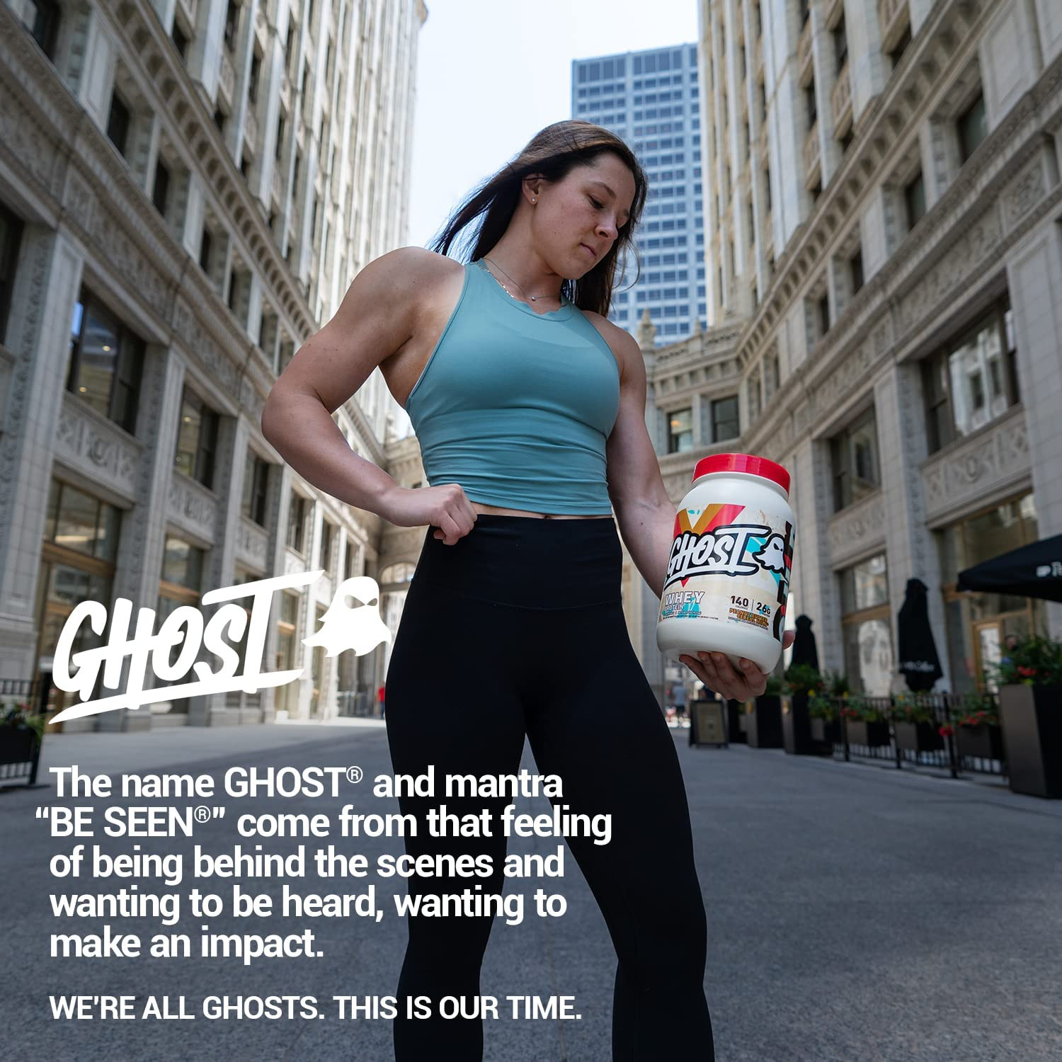 GHOST Whey Protein Powder, Peanut Butter Cereal Milk – 2LB, 26G of Protein – Whe