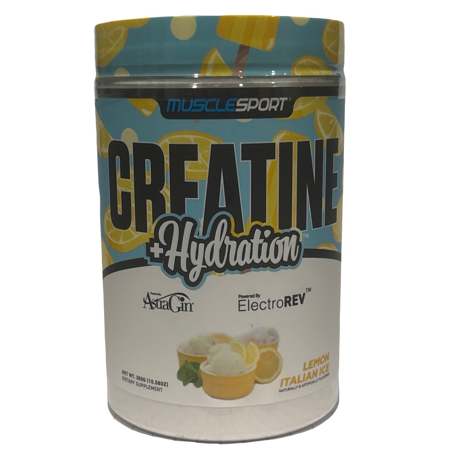 Musclesport Creatine Hydration Lemon Italian Ice