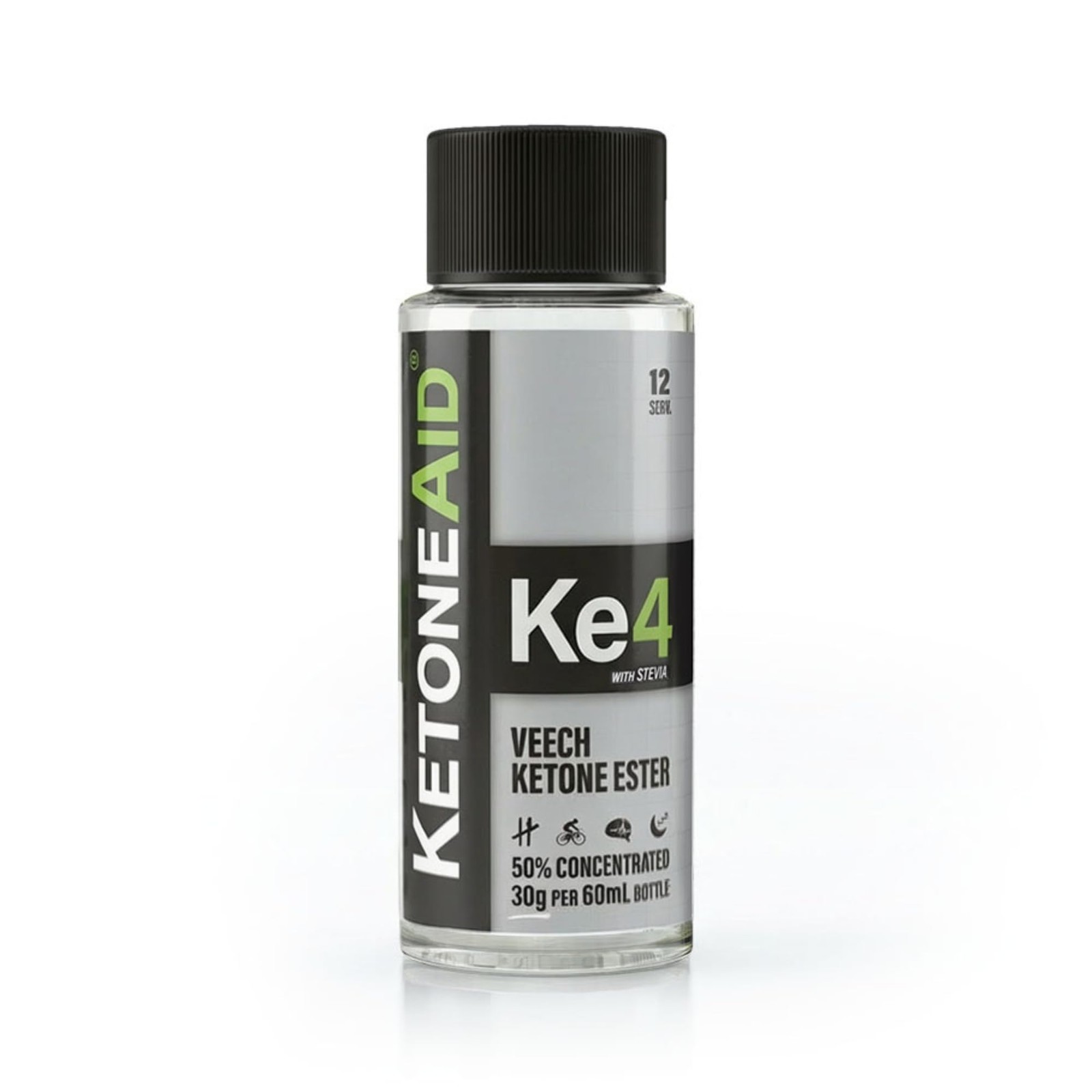 Ketone Ester Concentrate Ke4 Exogenous D-BHB Ester 12 Serving Per Bottle 1 Count