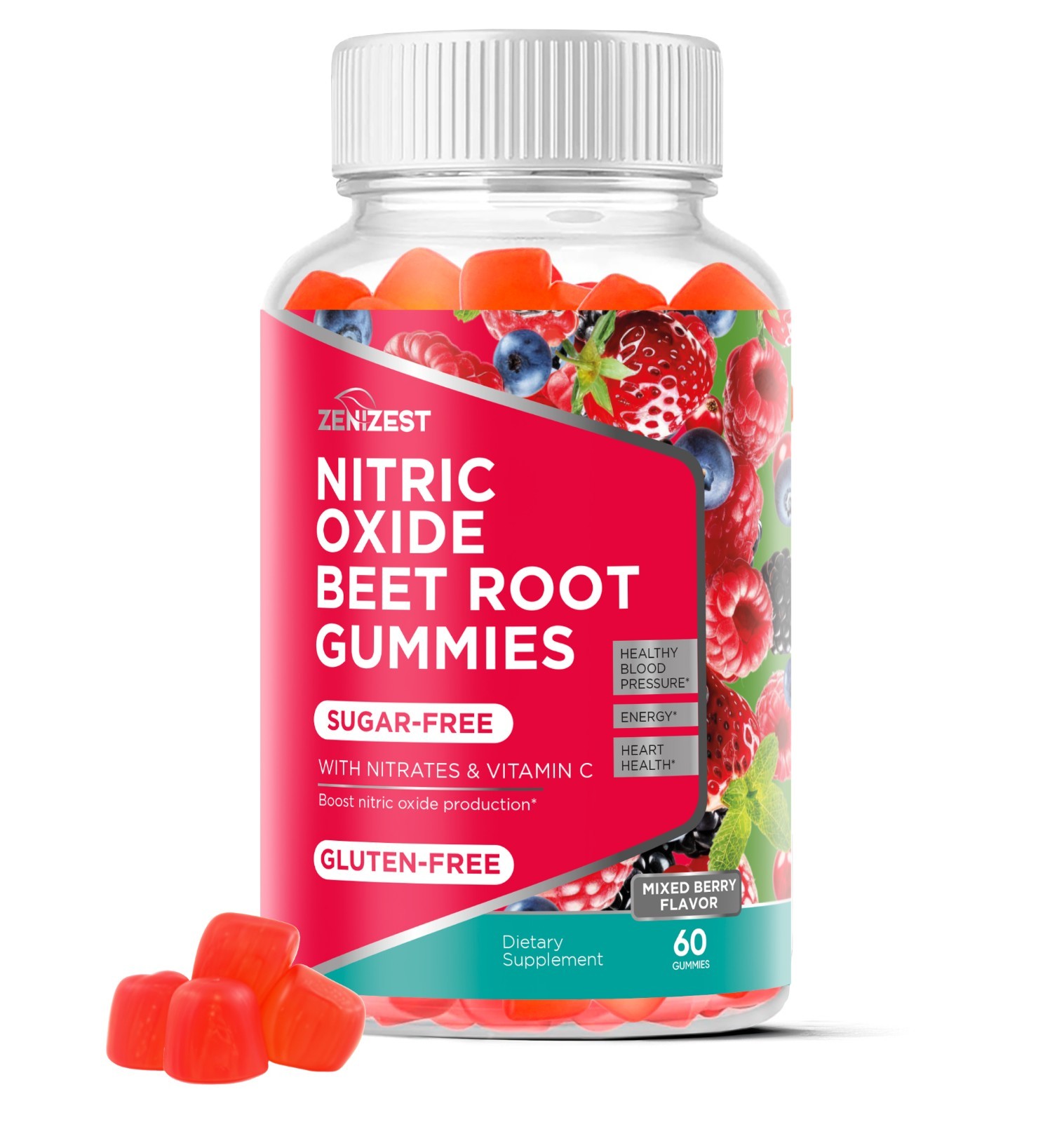 ZeniZest Beets Root Soft Chews Supplements – Support for Heart Health and Health