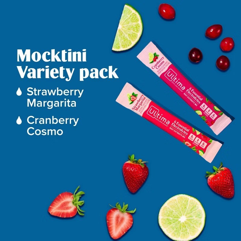 Mocktini Variety Pack Electrolyte Drink Mix – 6pk