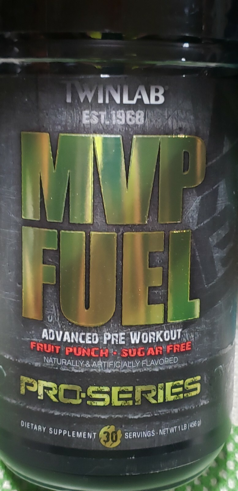 TwinLab MVP FUEL Advanced Pre-Workout Pro Series – 30 Serv Fruit Punch – 6/2024