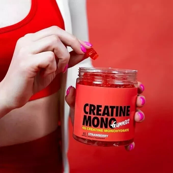 Preworkout Gummies and Creatine Gummies Twin Pack, Caffeine, Taurine + More