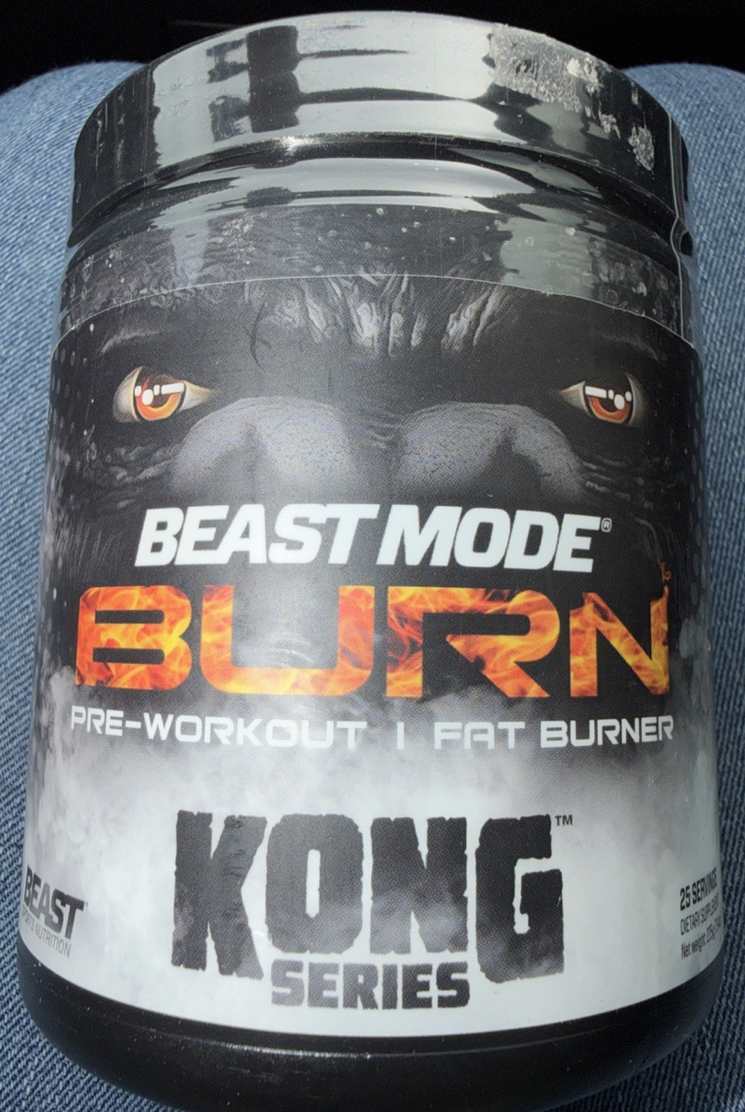 Kong Series Beast Mode Burn Peach Sangria, 7.94 oz (225 g) Exp: 12/26