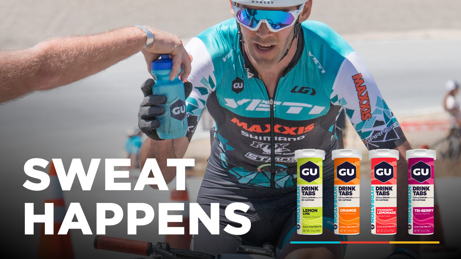 GU Electrolite Hydration Tablets. Sold as Single Tubes of 12 Tabs or multiple.