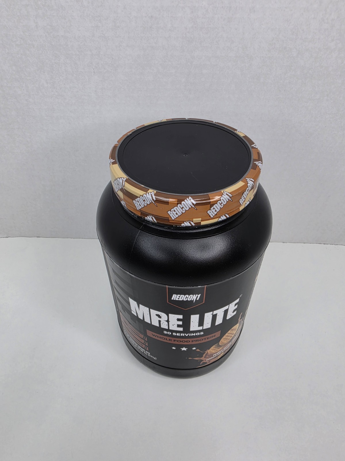 REDCON1 MRE Lite Whole Food Protein Powder Peanut Butter Cookie 30 Servings
