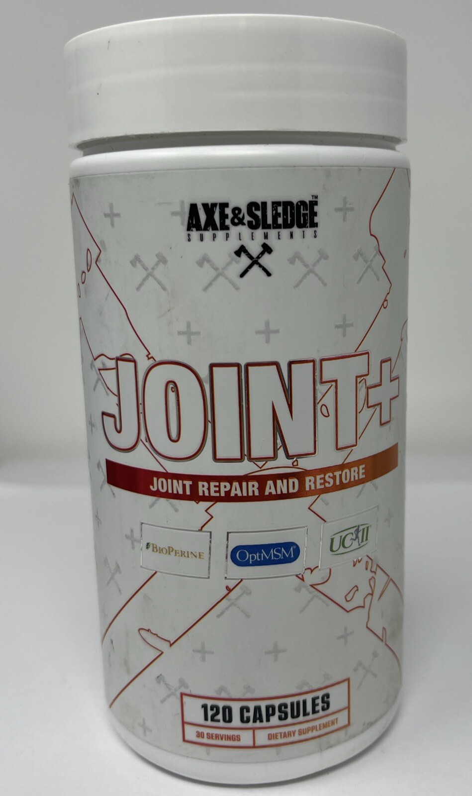 Axe & Sledge – JOINT+ – 120 Capsules Exp 01/2026