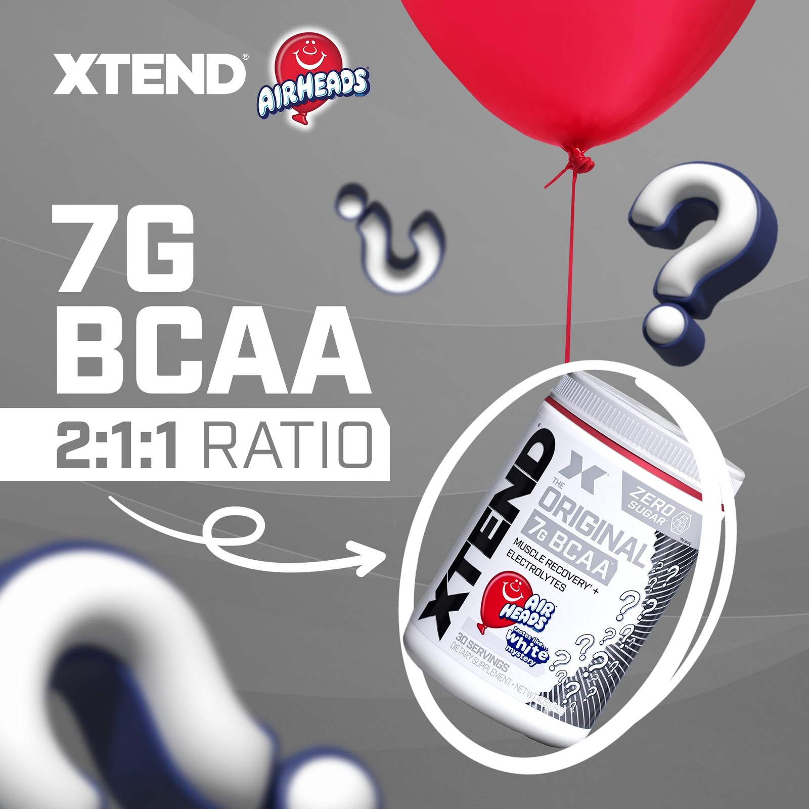 Scivation Xtend XTEND Original BCAA Powder Airheads Candy Flavor, 7g BCAA and…