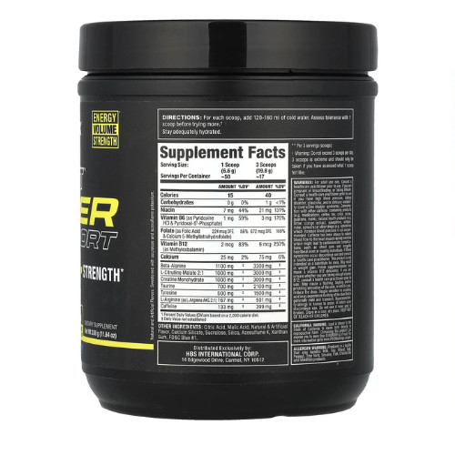Impact™ Igniter Sport, Pre Workout, Blue Raspberry, 11.64 oz (330 g)