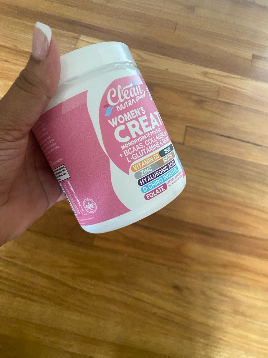 Clean Nutra Women’s Creatine Monohydrate Powder with BCAAs, Collagen, Myo-Inosit
