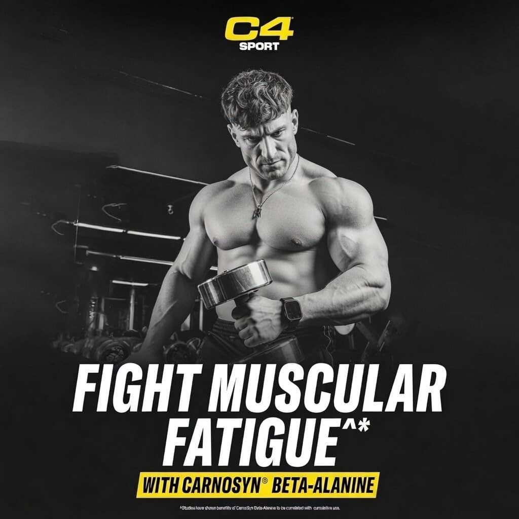 C4 Sport Pre Workout Powder Fruit Punch | 30 Servings | NSF Certified