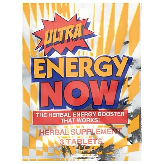 6 Boxes Of Energy Now Ultra Herbal Supplements 144 Packs 3 Pills In Each Pack