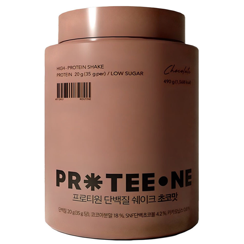 protee one PROTEEONE Korean Healthy Protein Shake 490g Chocolate flavor Diet