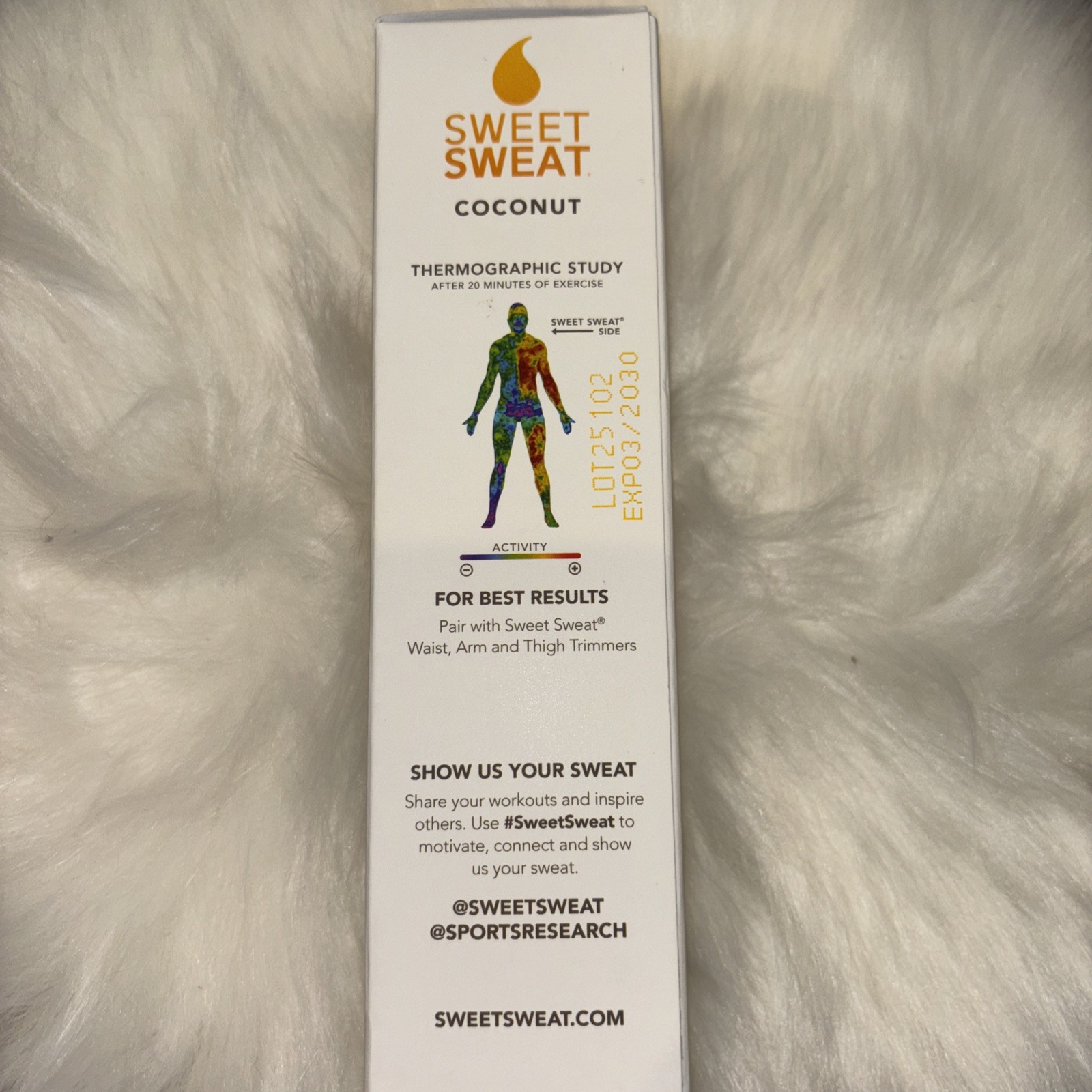 Sweet Sweat®, Workout Enhancer, Coconut, 6.4 oz (182 g)