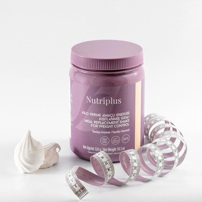 FARMASi Nutriplus Shake Vanilla – 20g Protein, 27 Vitamins & Minerals, 520g