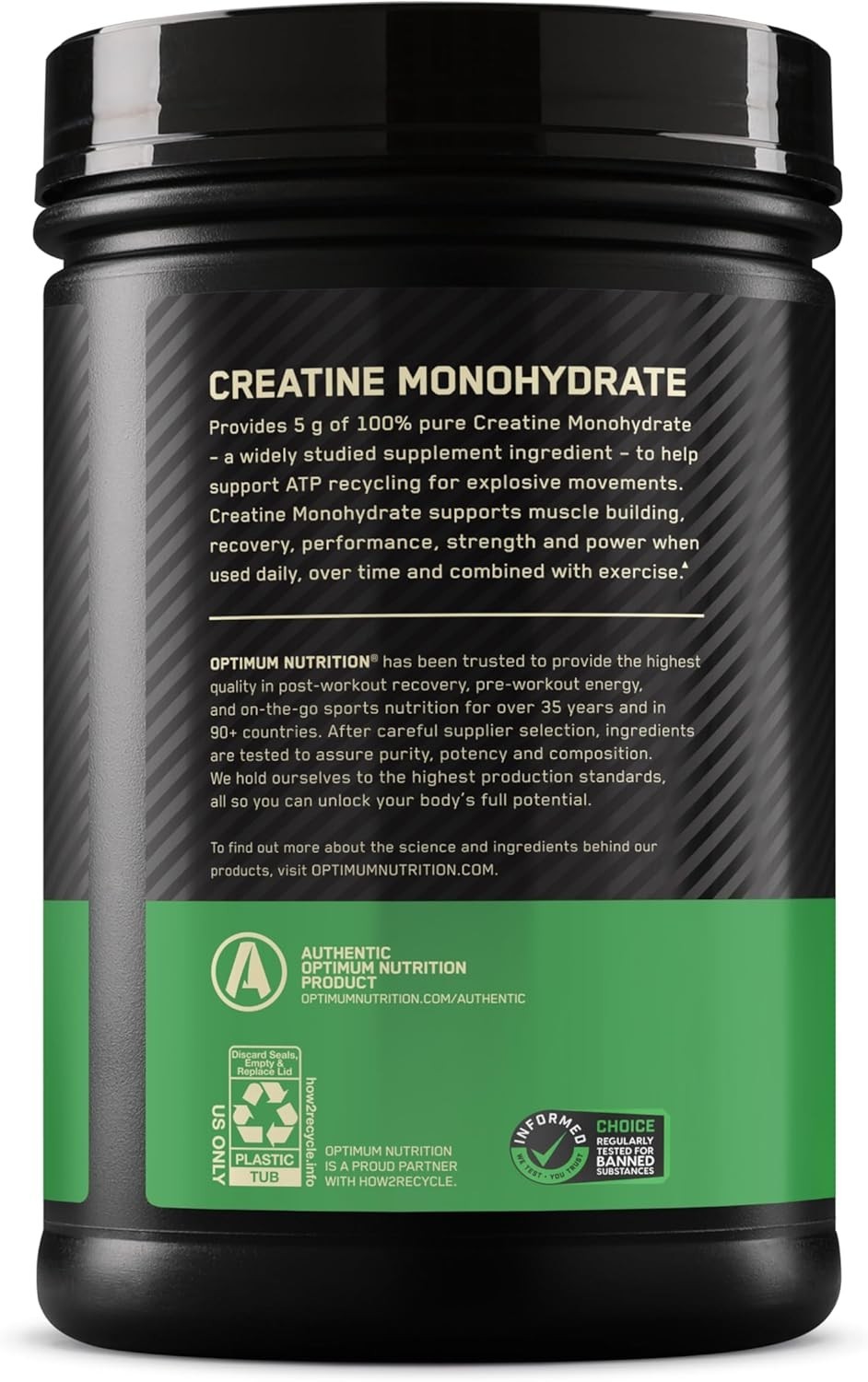 Micronized Creatine Monohydrate Powder, Unflavored, 240 Servings, 1200 Grams …