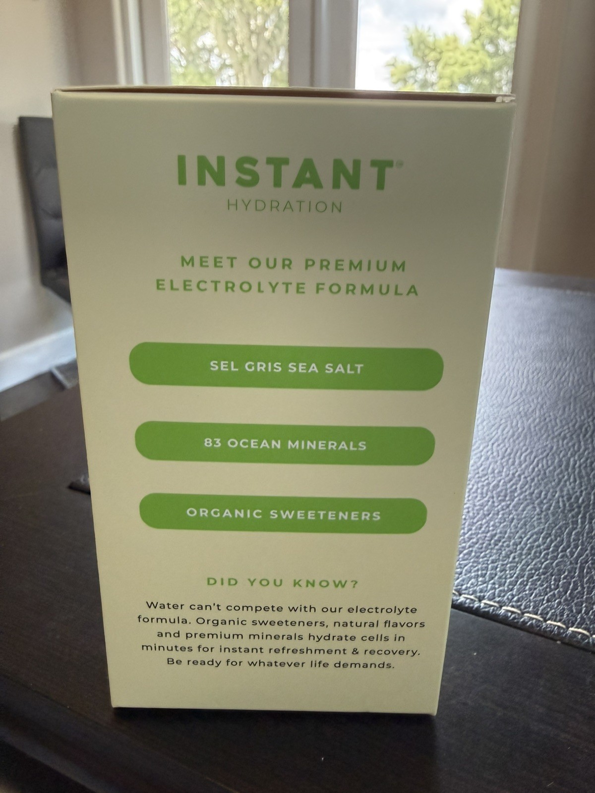 Instant Hydration 29CT Total Lemon-Lime New In Box expiration date 6/2027