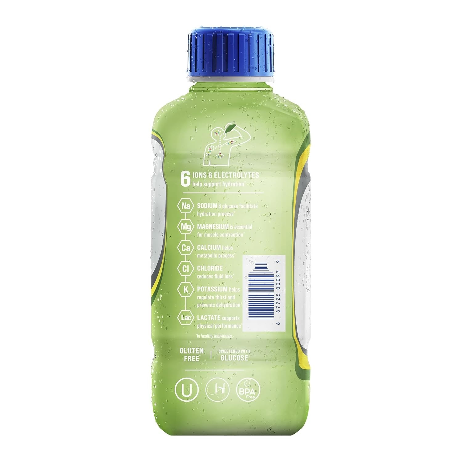 Electrolit, Electrolyte Beverage, Cucumber-Lime, 21 Fl Oz bottle (Pack of 12)