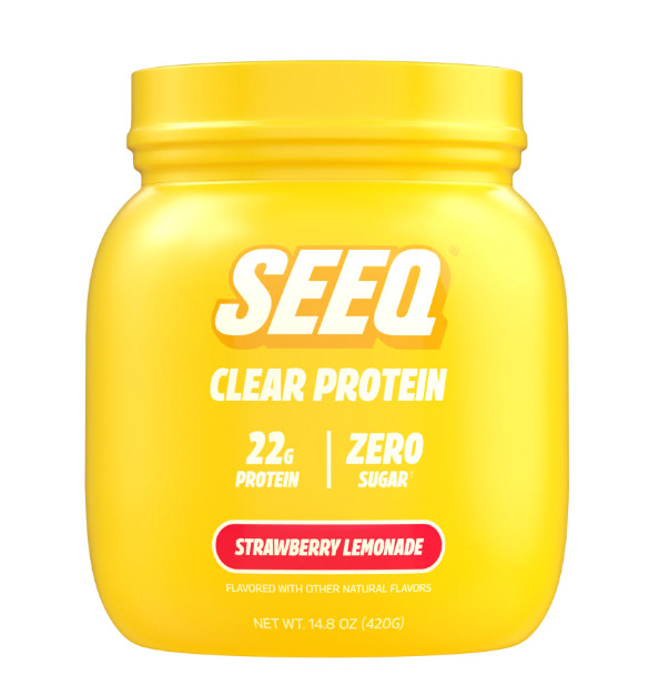 Seeq Clear Protein Powder, Strawberry Lemonade, 15 Servings