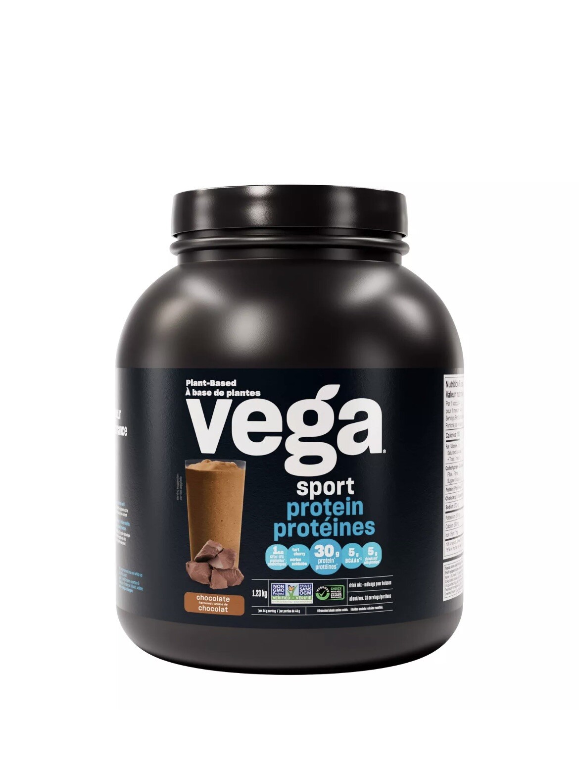 Vega Protein Powder Chocolate | 1.23kg – 2.7lbs | 28 Servings