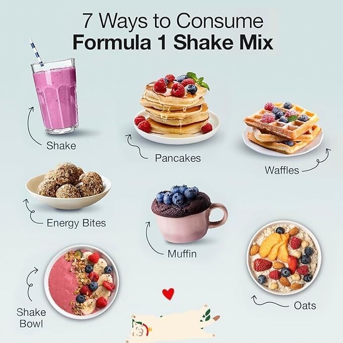 Herbal Life Nutrition Formula 1 Nutritional Shake Mix Strawberry Flavor 500 g fs