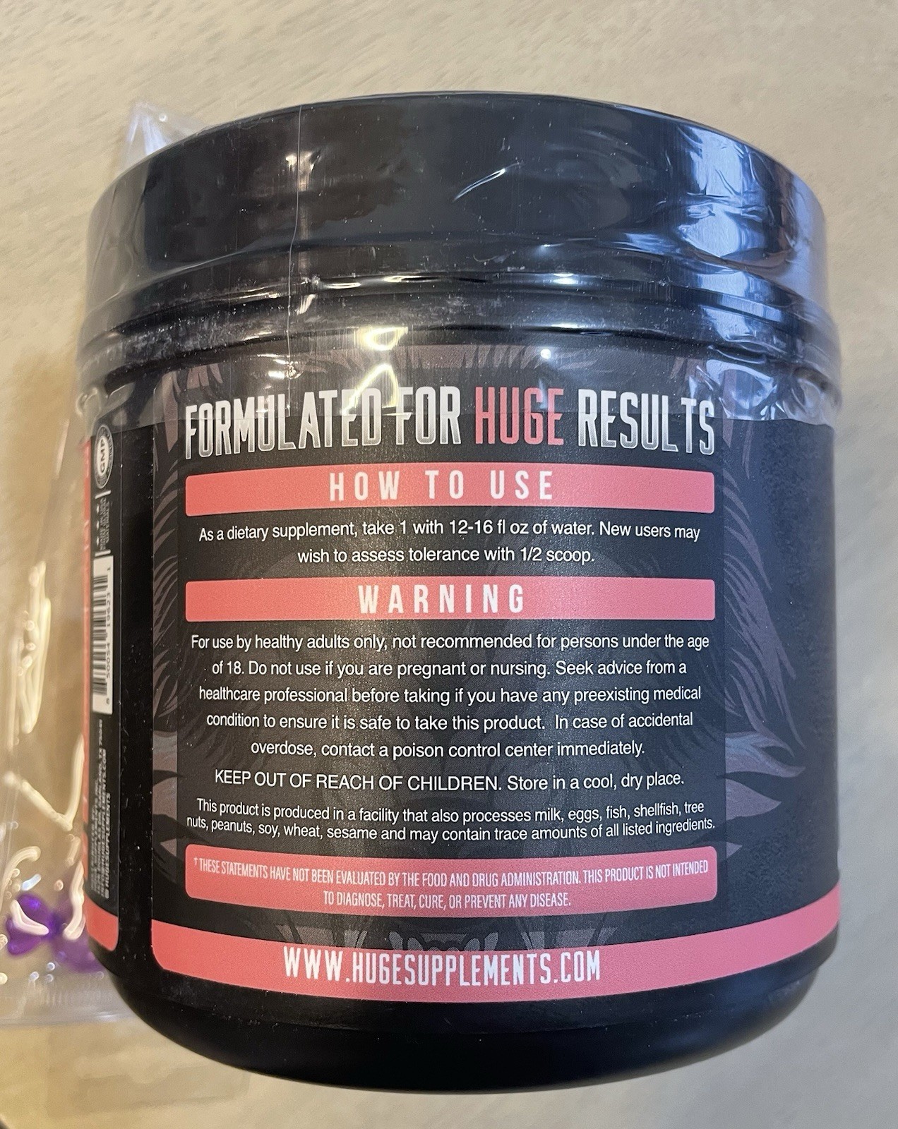 Box of 6 cans Huge Supplements EAA Essential Amino Acids Powder _Sealed