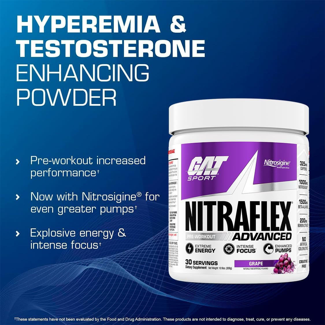 , Nitraflex Advanced Pre-Workout Powder, Increases Blood Flow, Boosts Strengt…