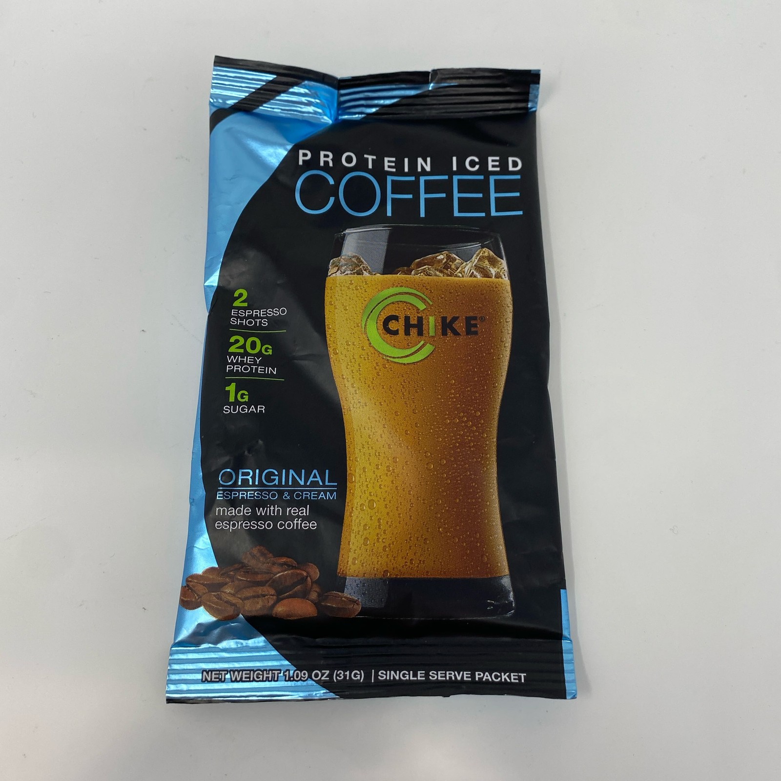 Chike Protein Iced Coffee Original Espresso & Cream 1.09oz Packet