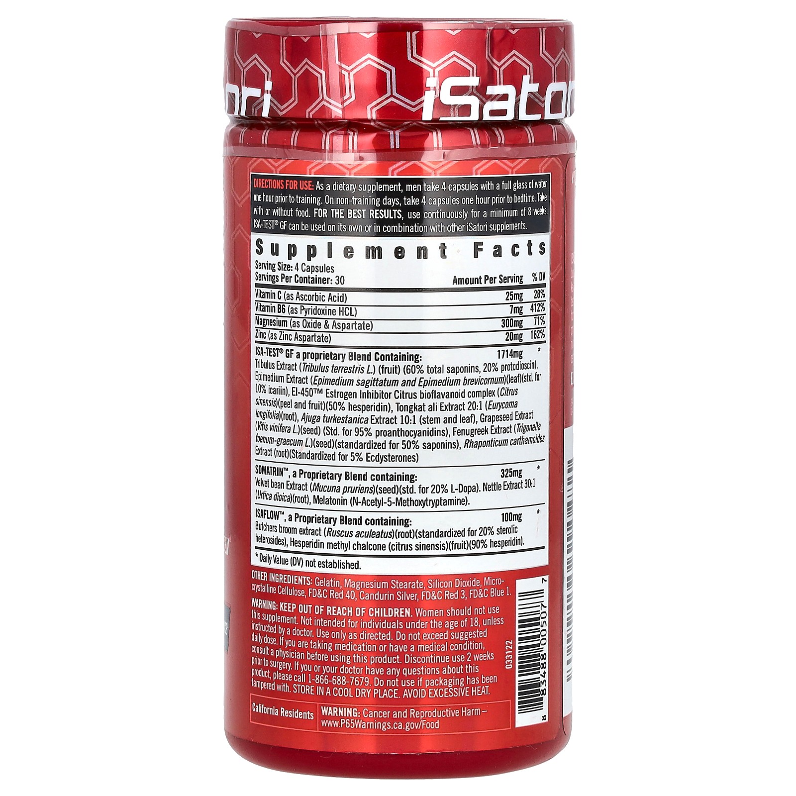 ISA-Test GF, 120 Bio-Diffusion Capsules