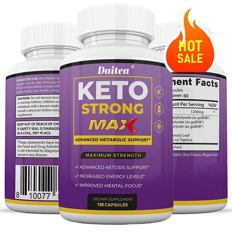 Keto Supplement 1200 Mg Boosts Energy Weight Management