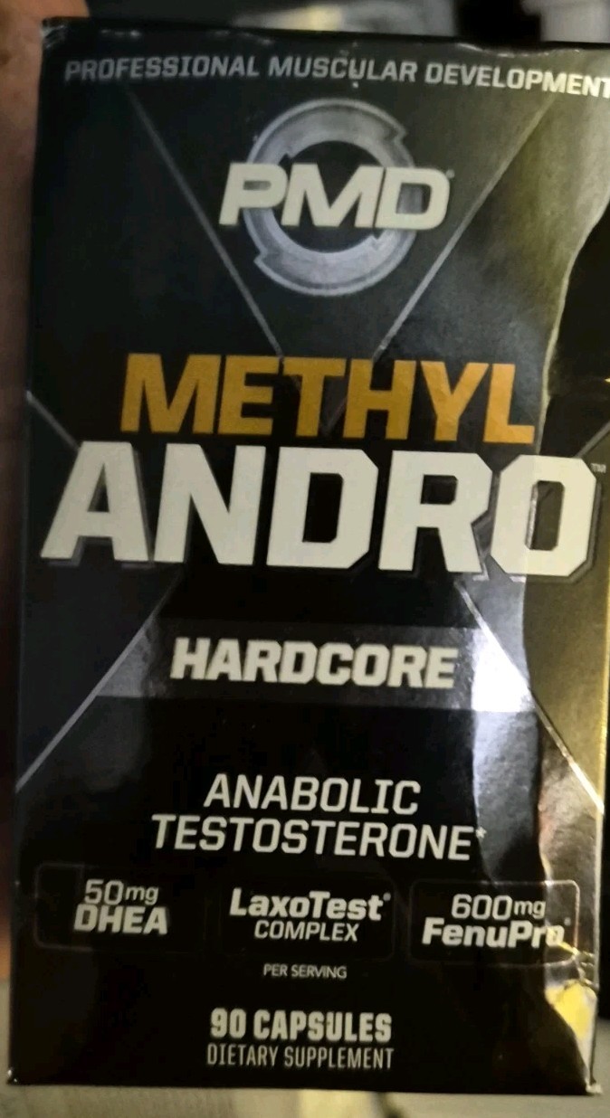 PMD Methyl Andro Hardcore – 90 Capsules Caps Exp 2027