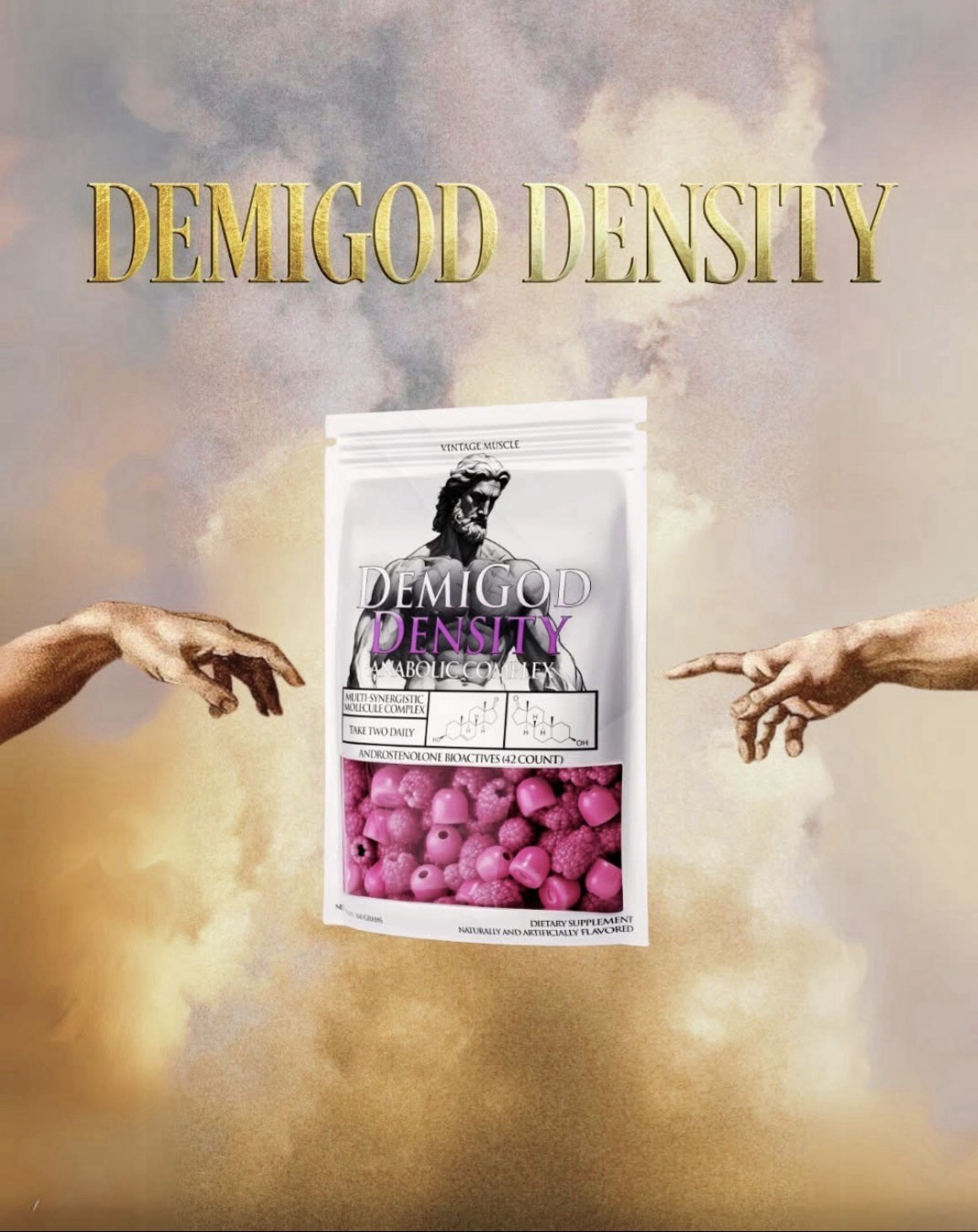 Demi God Density R,1,4,5 & DHEA 2 Step Pre Cursors Gummies By Vintage Muscle💪🍬