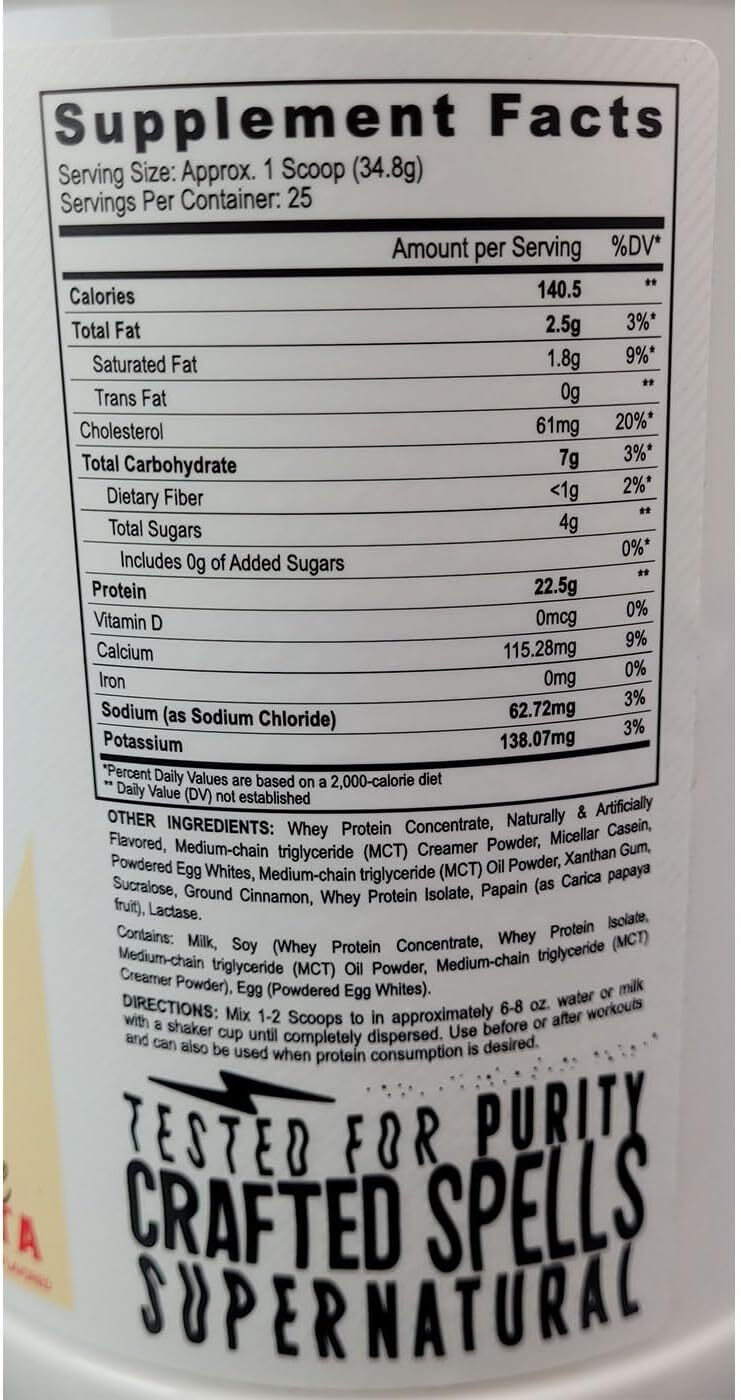Black Magic Supply Multi-Source Whey Protein Complex 25 Servings 11 Flavors New
