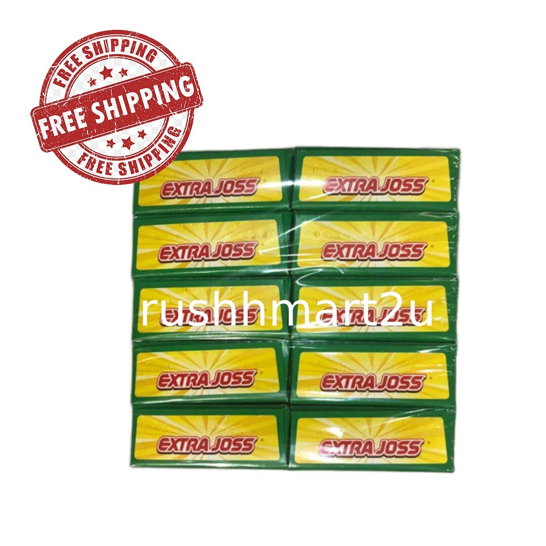 EXTRA JOSS Mango Flavor 10 Box (60 Sachets) Energy Drink Powder FREE SHIPPING