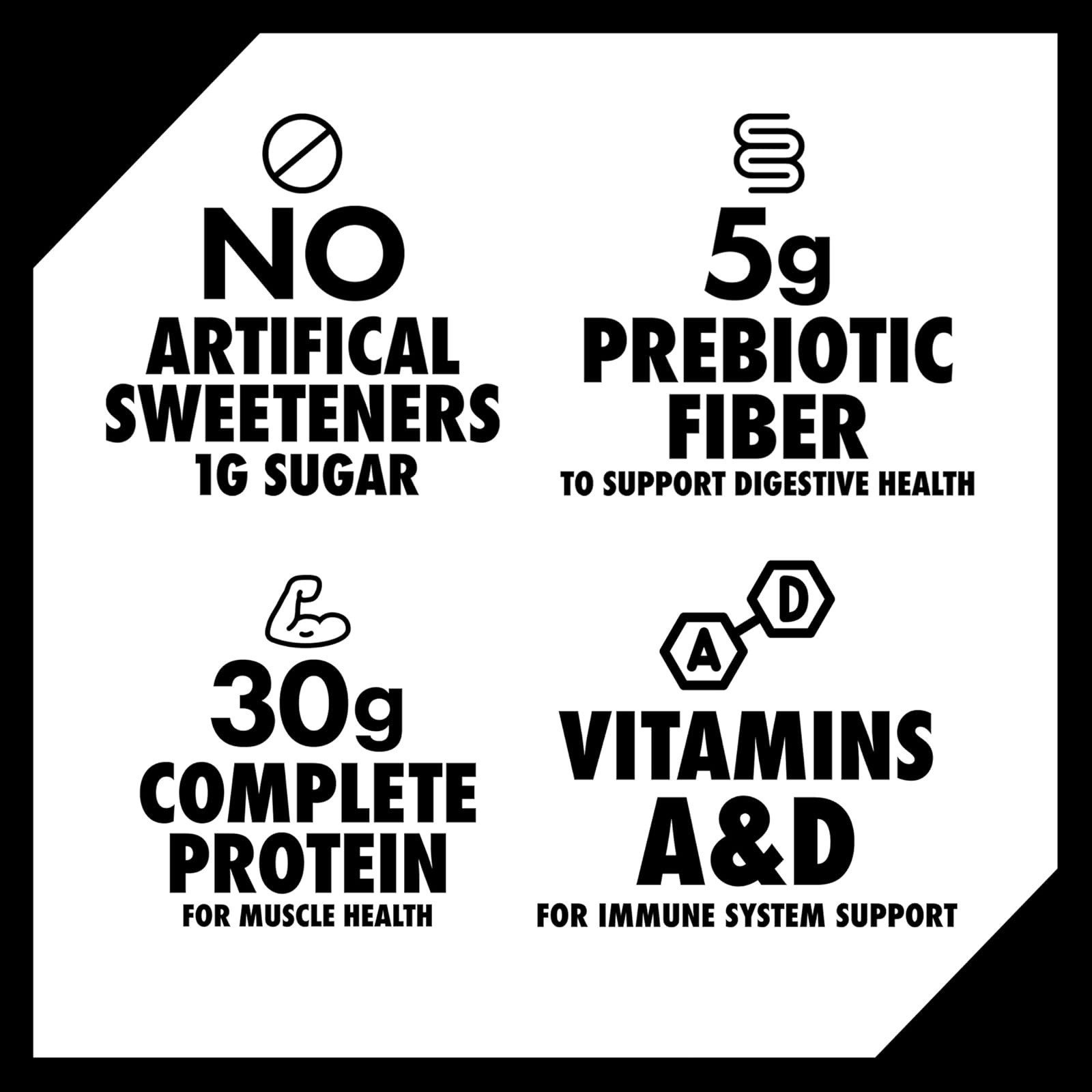Oikos Strawberry Protein Shake 30g, Ready to Drink, 12 fl oz, 4 Count