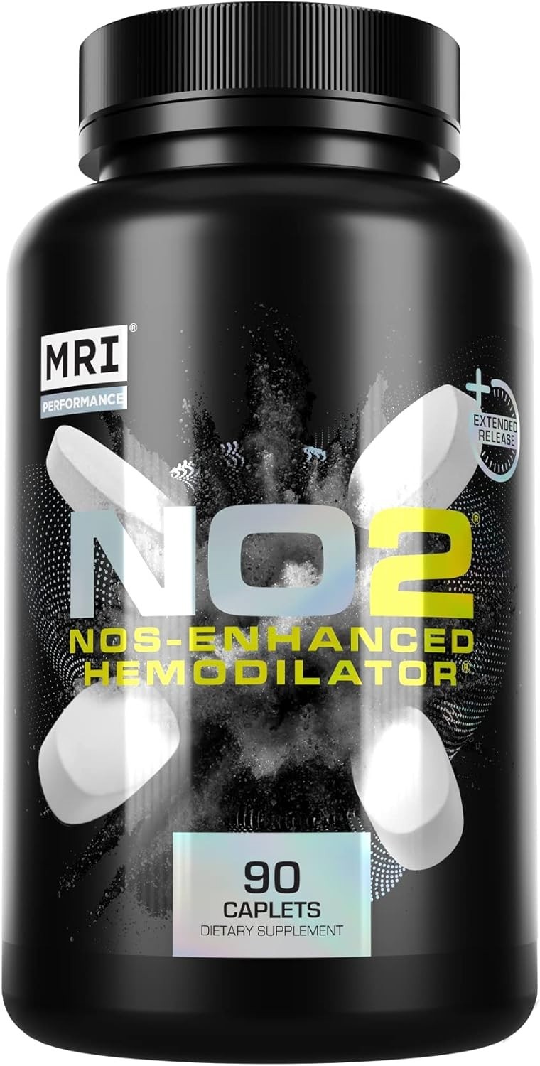 Boost Blood Flow with Performance NO2 – 90 Caplets of 3,000mg L-Arginine Formula