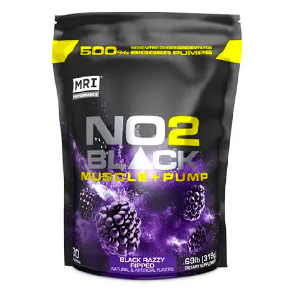 MRI® Performance NO2 Black® Muscle + Pump Nitric Oxide (30 servings) Black Razzy