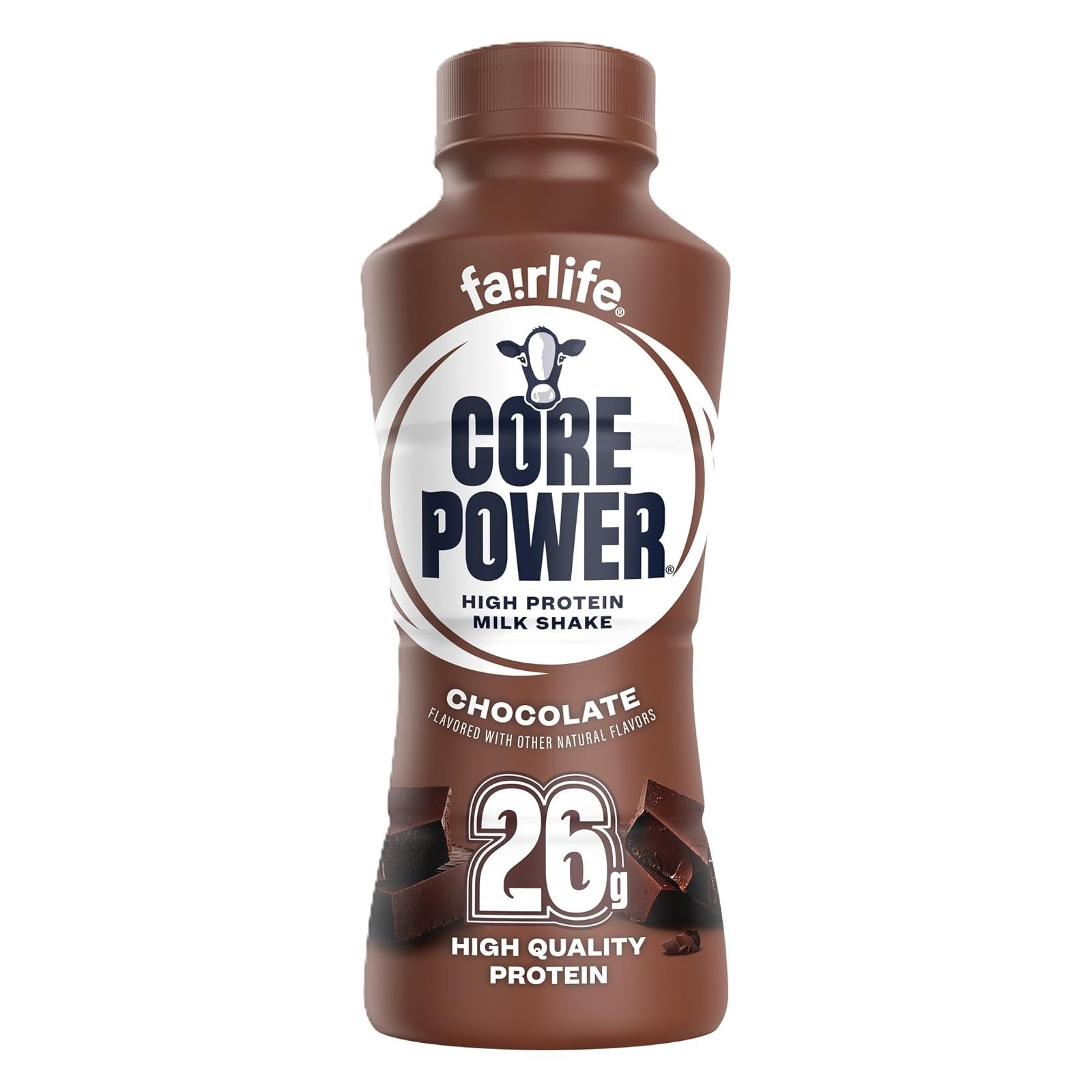 Core Power Protein Shake, Chocolate, 26g Protein, 14oz, 12 Pack