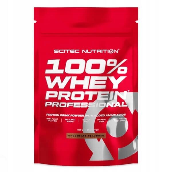 SCITEC 100% WHEY PROTEIN PROFESSIONAL 17,6oz-500g, 9 flavors
