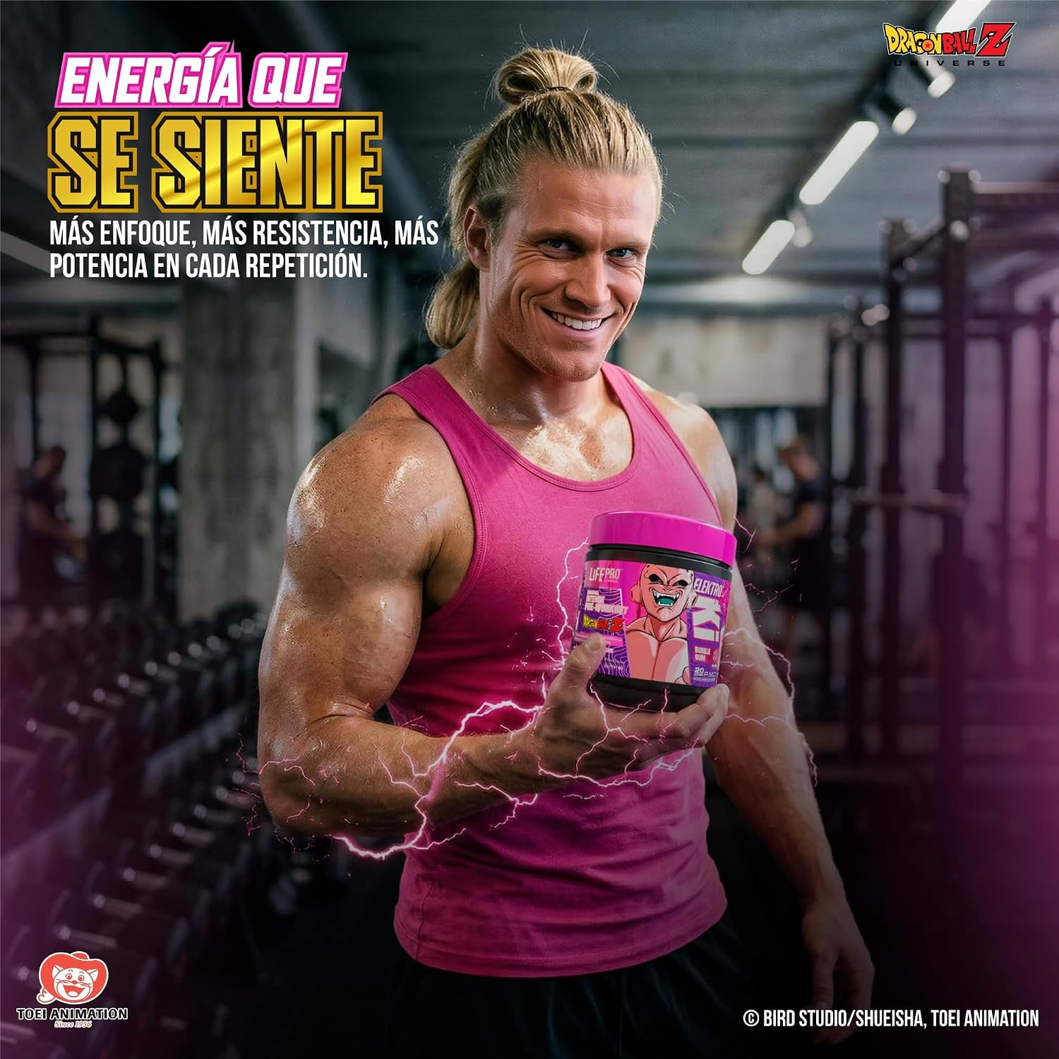 Life Pro Elektro Ki Dragon Ball Z Limited Edition 400G – Potente Preentreno Insp