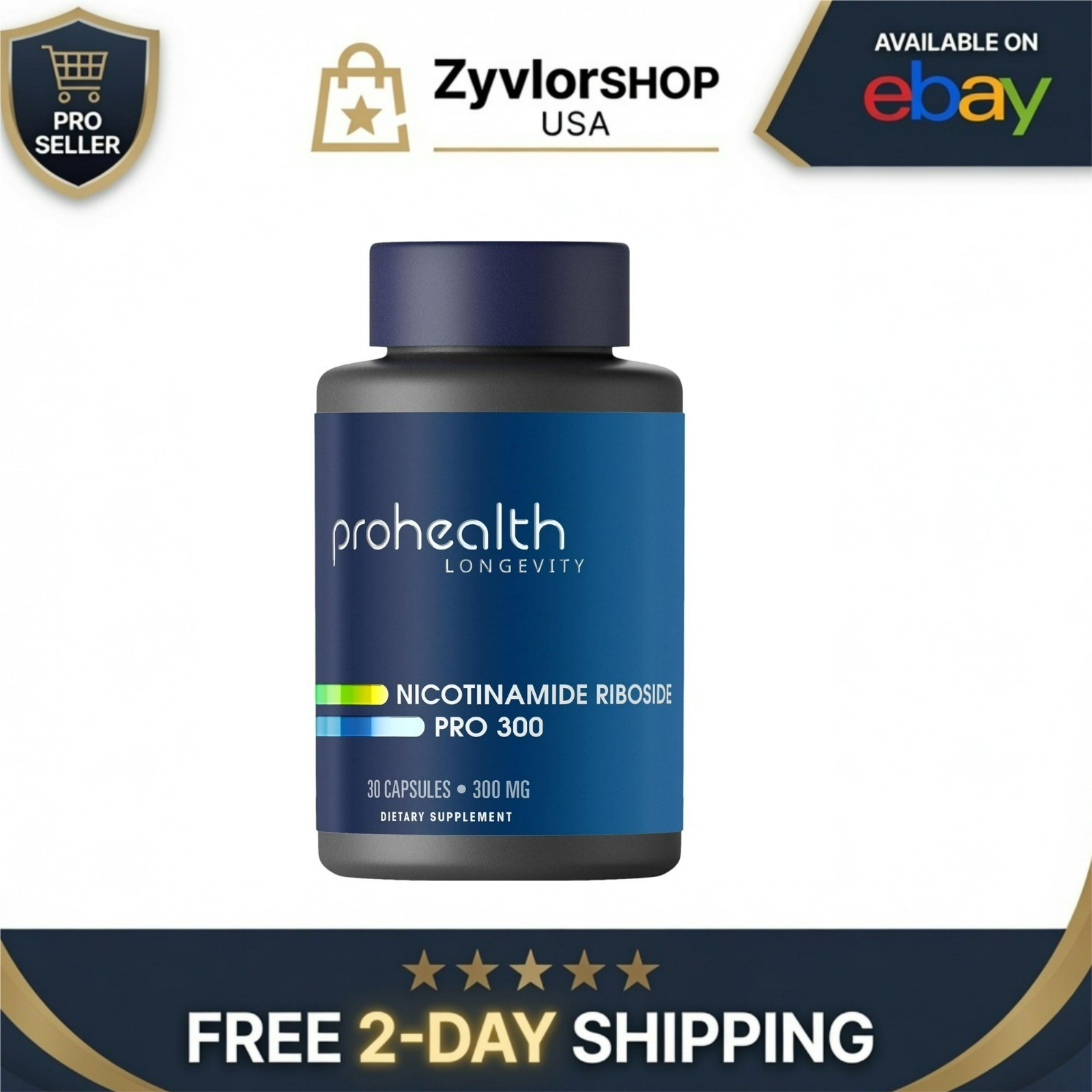 ProHealth Nicotinamide Riboside Pro 300mg Supplement – 30 Servings
