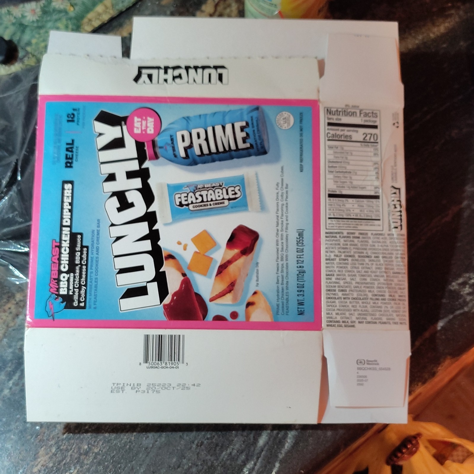 Prime Hydration Drink MrBeast Berry Freeze 12 fl oz Gluten-Free Caffeine-Free