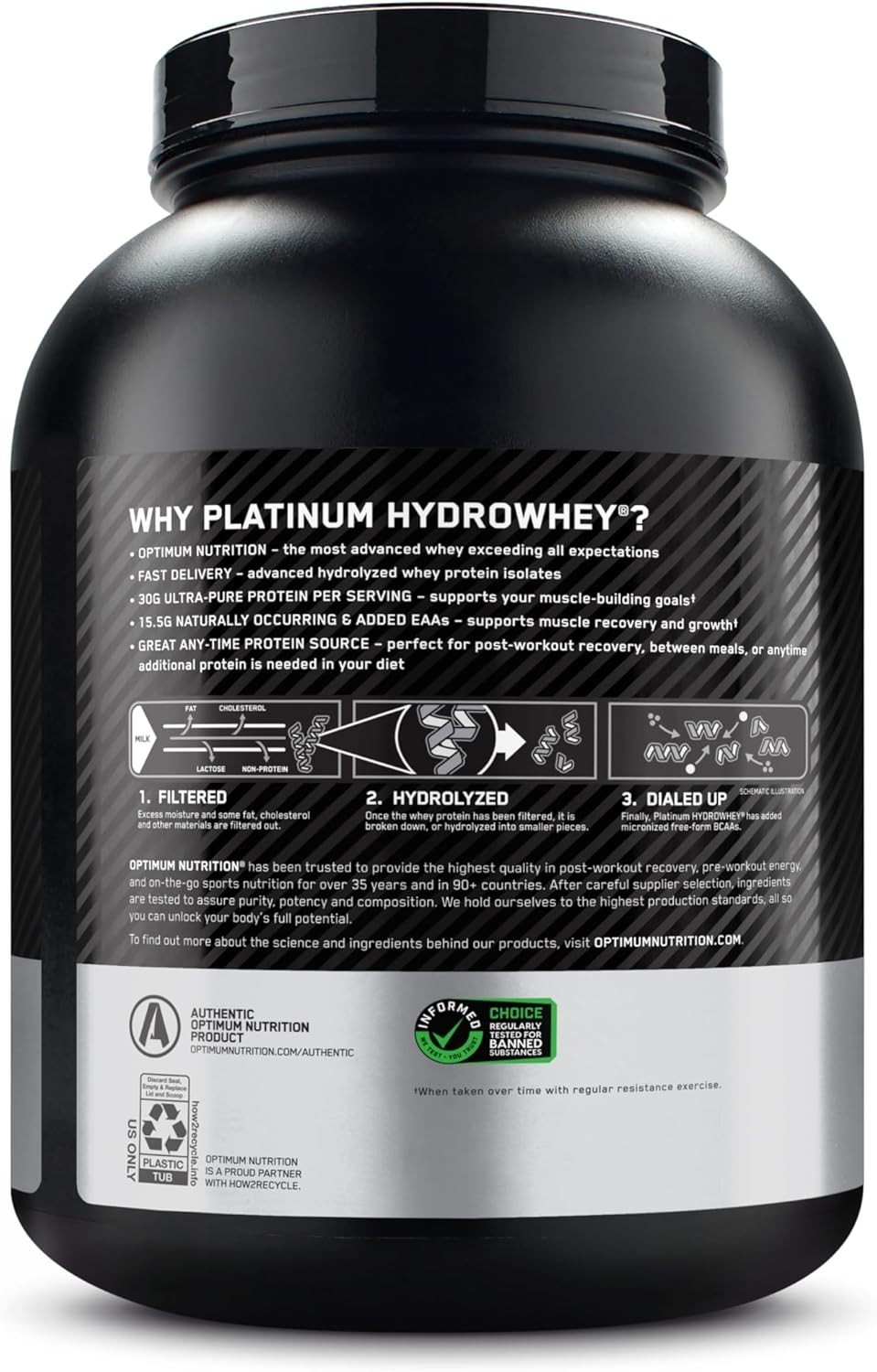 Delicious Velocity Vanilla Protein Powder with BCAAs – 3.5 lb Hydrolyzed Formula